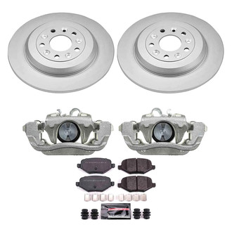 PowerStop® - Z23 Evolution Sport Plain Rear Brake Kit with Calipers