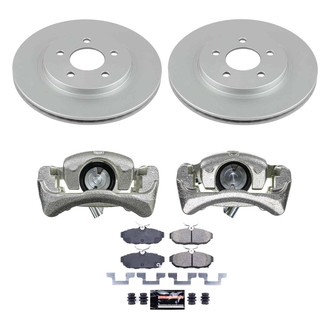 PowerStop® - Z23 Evolution Sport Plain Rear Brake Kit with Calipers