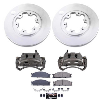 PowerStop® - Z23 Evolution Sport Plain Brake Kit with Calipers
