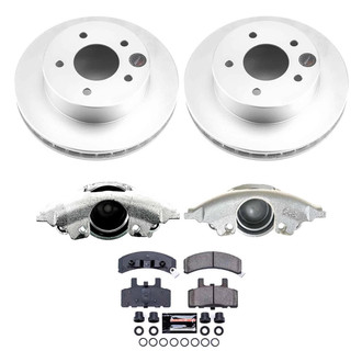 PowerStop® - Z23 Evolution Sport Plain Front Brake Kit with Calipers