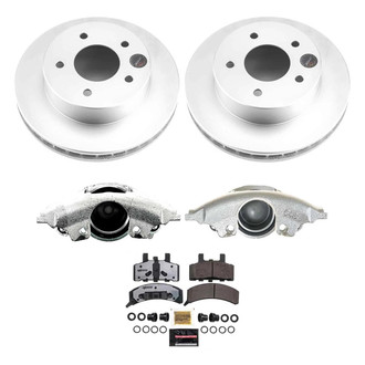 PowerStop® - Z36 Extreme Plain Front Brake Kit with Calipers