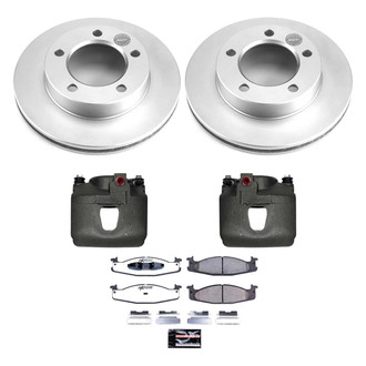 PowerStop® - Z36 Extreme Plain Front Brake Kit with Calipers