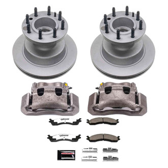 PowerStop® - Z36 Extreme Plain Front Brake Kit with Calipers