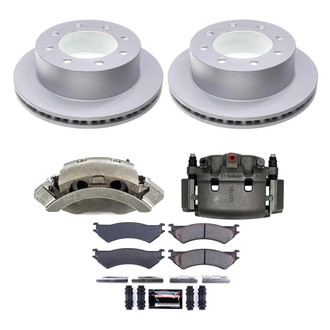 PowerStop® - Z23 Evolution Sport Plain Rear Brake Kit with Calipers