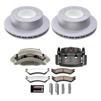 PowerStop® - Z36 Extreme Plain Rear Brake Kit with Calipers