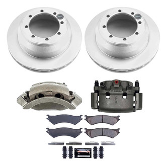 PowerStop® - Z23 Evolution Sport Plain Rear Brake Kit with Calipers