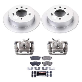 PowerStop® - Z23 Evolution Sport Plain Rear Brake Kit with Calipers