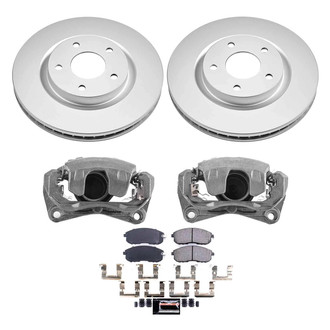 PowerStop® - Z23 Evolution Sport Plain Front Brake Kit with Calipers