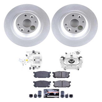 PowerStop® - Z23 Evolution Sport Plain Rear Brake Kit with Calipers