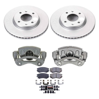 PowerStop® - Z23 Evolution Sport Plain Front Brake Kit with Calipers