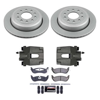 PowerStop® - Z23 Evolution Sport Plain Rear Brake Kit with Calipers