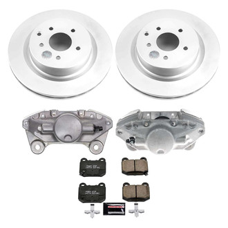PowerStop® - Z23 Evolution Sport Plain Rear Brake Kit with Calipers