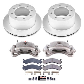 PowerStop® - Z23 Evolution Sport Plain Rear Brake Kit with Calipers