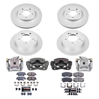 PowerStop® - Z23 Evolution Sport Plain Brake Kit with Calipers