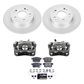 PowerStop® - Z23 Evolution Sport Plain Rear Brake Kit with Calipers