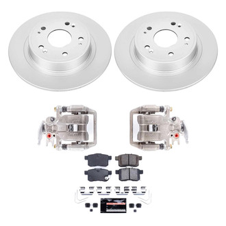 PowerStop® - Z23 Evolution Sport Plain Rear Brake Kit with Calipers