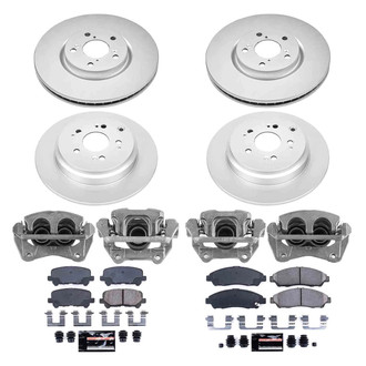 PowerStop® - Z23 Evolution Sport Plain Brake Kit with Calipers