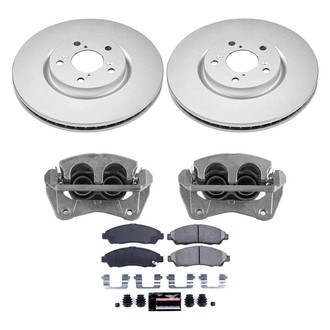 PowerStop® - Z23 Evolution Sport Plain Front Brake Kit with Calipers
