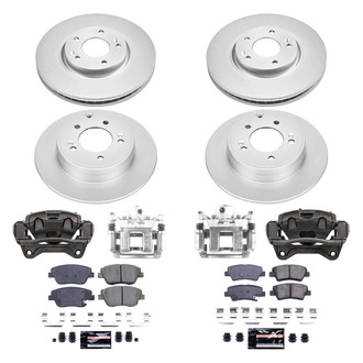 PowerStop® - Z23 Evolution Sport Plain Front and Rear Brake Kit with Calipers
