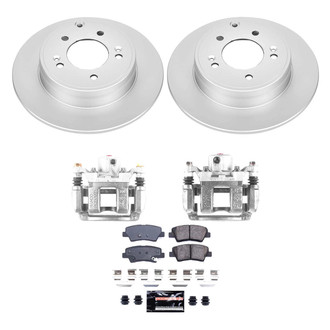 PowerStop® - Z23 Evolution Sport Plain Rear Brake Kit with Calipers