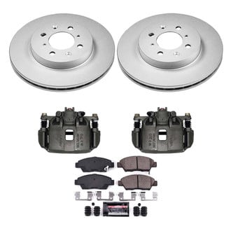 PowerStop® - Z23 Evolution Sport Plain Front Brake Kit with Calipers