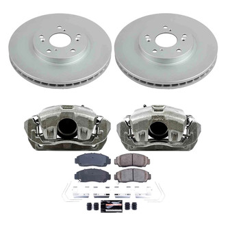 PowerStop® - Z23 Evolution Sport Plain Front Brake Kit with Calipers