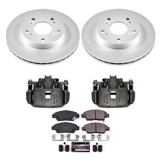 PowerStop® - Z23 Evolution Sport Plain Front Brake Kit with Calipers