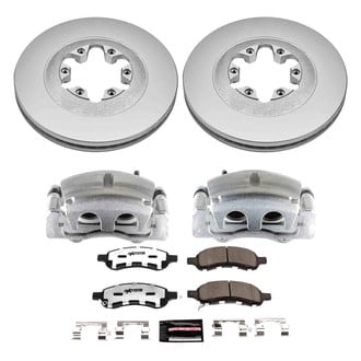 PowerStop® - Z36 Extreme Plain Front Brake Kit with Calipers