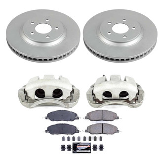 PowerStop® - Z23 Evolution Sport Plain Front Brake Kit with Calipers