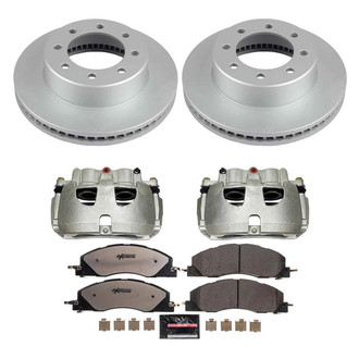 PowerStop® - Z36 Extreme Plain Front Brake Kit with Calipers