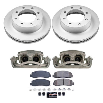 PowerStop® - Z23 Evolution Sport Plain Front Brake Kit with Calipers