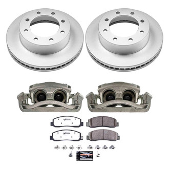PowerStop® - Z36 Extreme Plain Front Brake Kit with Calipers