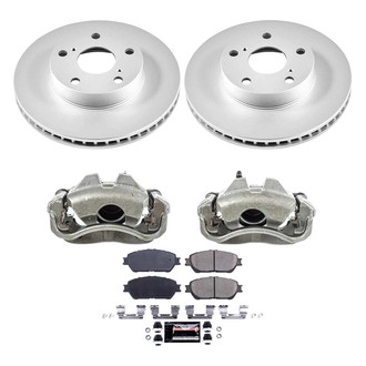 PowerStop® - Z23 Evolution Sport Plain Front Brake Kit with Calipers