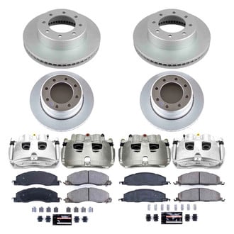 PowerStop® - Z23 Evolution Sport Plain Front and Rear Brake Kit with Calipers