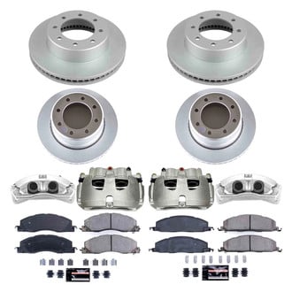 PowerStop® - Z23 Evolution Sport Plain Front and Rear Brake Kit with Calipers