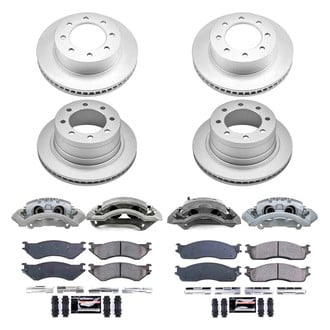 PowerStop® - Z23 Evolution Sport Plain Front and Rear Brake Kit with Calipers