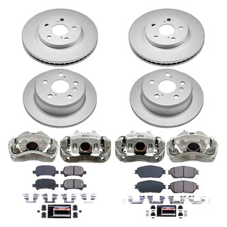 PowerStop® - Z23 Evolution Sport Plain Front and Rear Brake Kit with Calipers