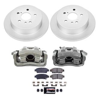 PowerStop® - Z23 Evolution Sport Plain Rear Brake Kit with Calipers