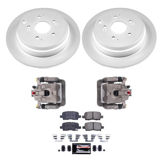 PowerStop® - Z23 Evolution Sport Plain Rear Brake Kit with Calipers