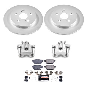 PowerStop® - Z23 Evolution Sport Plain Rear Brake Kit with Calipers