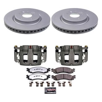 PowerStop® - Z36 Extreme Plain Front Brake Kit with Calipers
