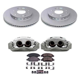 PowerStop® - Z23 Evolution Sport Plain Front Brake Kit with Calipers