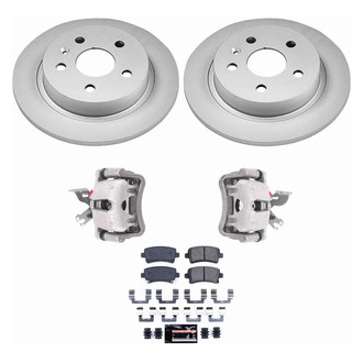 PowerStop® - Z23 Evolution Sport Plain Rear Brake Kit with Calipers
