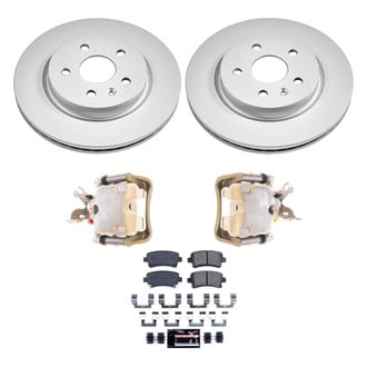 PowerStop® - Z23 Evolution Sport Plain Rear Brake Kit with Calipers