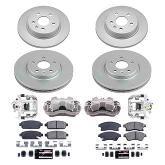 PowerStop® - Z23 Evolution Sport Plain Brake Kit with Calipers