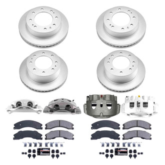PowerStop® - Z23 Evolution Sport Plain Front and Rear Brake Kit with Calipers