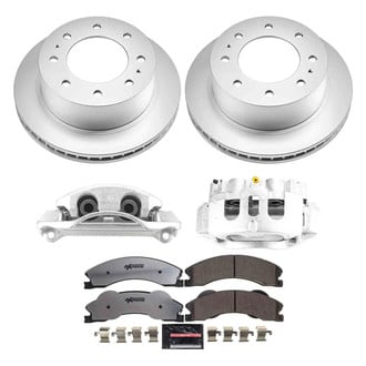 PowerStop® - Z36 Extreme Plain Rear Brake Kit with Calipers