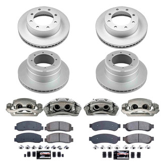PowerStop® - Z23 Evolution Sport Plain Front and Rear Brake Kit with Calipers