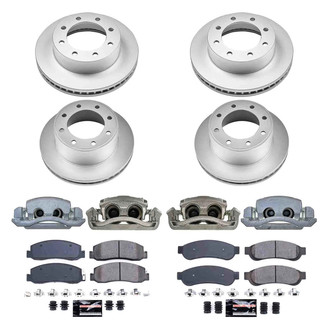 PowerStop® - Z23 Evolution Sport Plain Front and Rear Brake Kit with Calipers