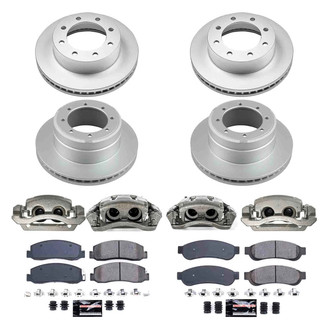 PowerStop® - Z23 Evolution Sport Plain Front and Rear Brake Kit with Calipers